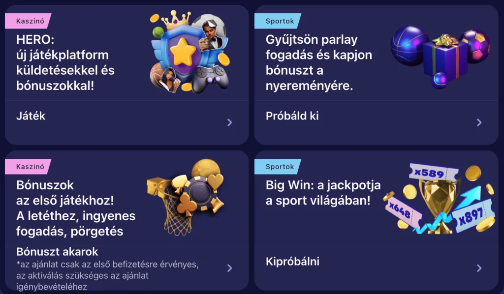 Promo bonuses Betmatch